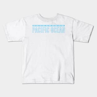 Pacific Ocean West Coast Kids T-Shirt